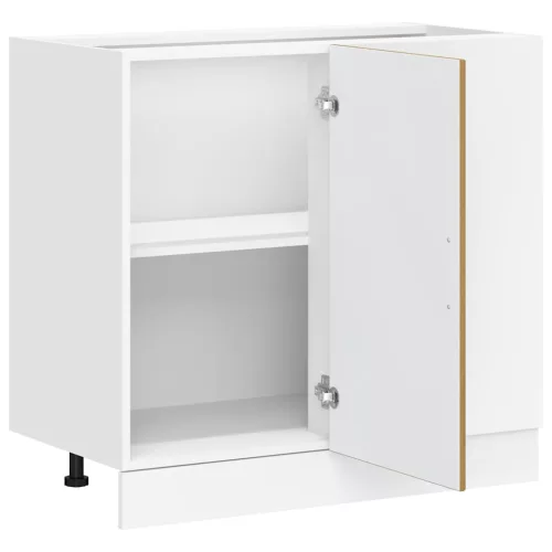  Porto kézműves tölgy színű szerelt fa konyhai alapszekrény