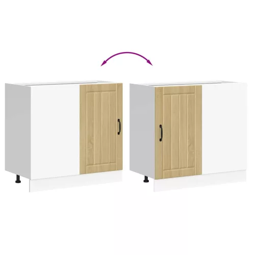  alsó konyhaszekrény Lucca sonoma tölgy szerelt fa