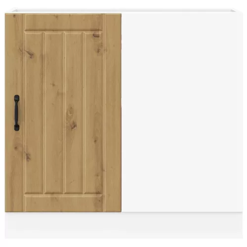  alsó konyhaszekrény Lucca kézműves tölgy fűrészáru műfa