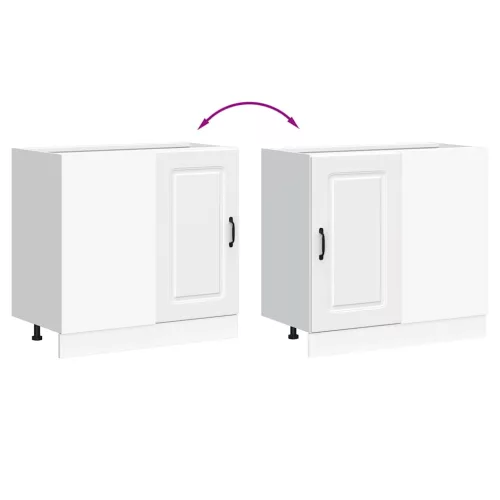  Konyhai alsó szekrény Kalmar fehér műfa