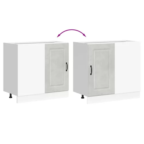  Konyhai alapszekrény Kalmar beton szürke műfa