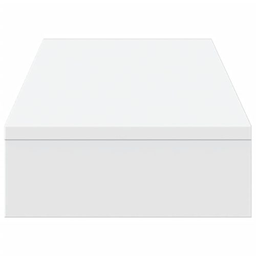  fehér szerelt fa monitorállvány 100 x 27 x 10 cm