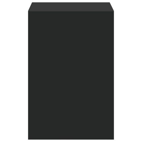  fekete szerelt fa monitorállvány asztali rendszerezővel