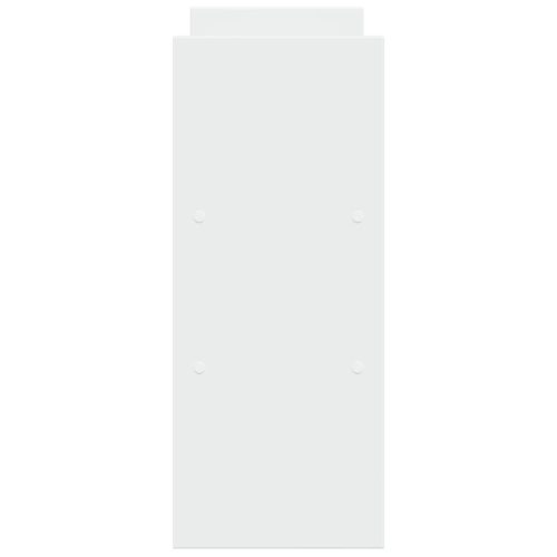  fehér szerelt fa állítható íróasztal-szervező 40 x 17 x 41 cm