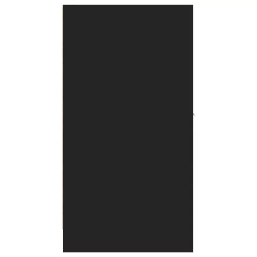  fekete szerelt fa patikaszekrény 30 x 41 x 77,5 cm