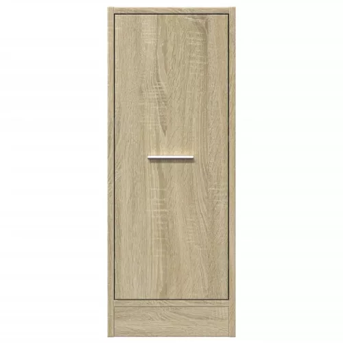  sonoma tölgy színű szerelt fa patikaszekrény 30 x 41 x 77,5 cm