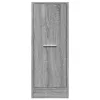  szürke sonoma színű szerelt fa patikaszekrény 30 x 41 x 77,5 cm