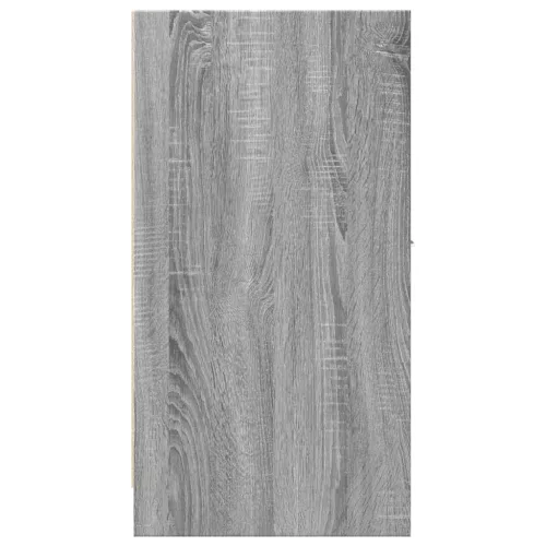  szürke sonoma színű szerelt fa patikaszekrény 30 x 41 x 77,5 cm