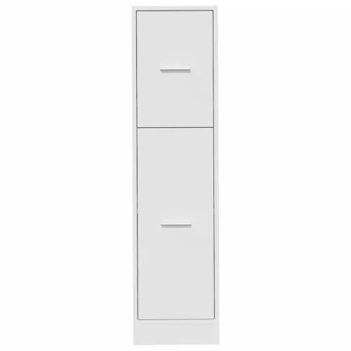  fehér szerelt fa patikaszekrény 30 x 41 x 118 cm