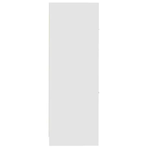  fehér szerelt fa patikaszekrény 30 x 41 x 118 cm