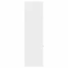  fehér szerelt fa patikaszekrény 30 x 41 x 144,5 cm