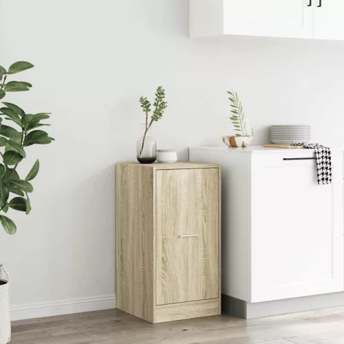  sonoma tölgy színű szerelt fa patikaszekrény 40 x 41 x 77,5 cm