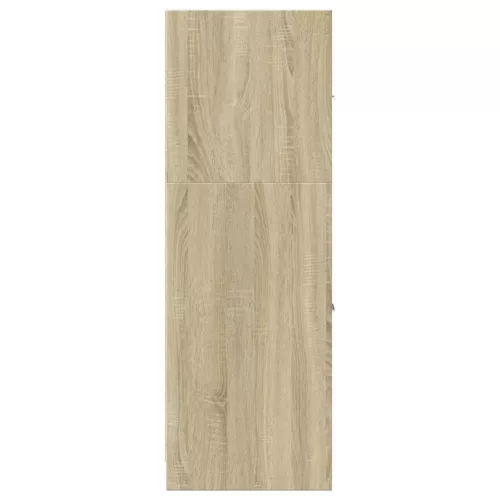  sonoma tölgy színű szerelt fa patikaszekrény 40 x 41 x 118 cm