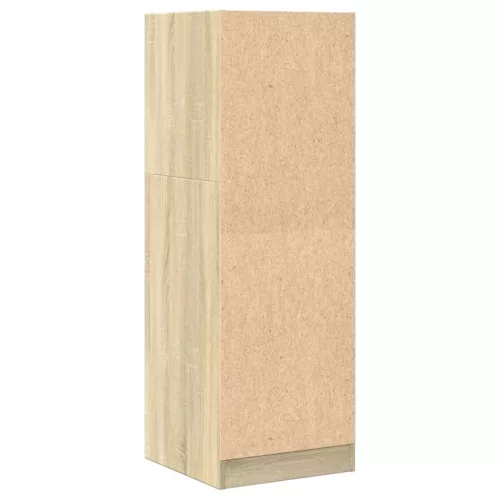  sonoma tölgy színű szerelt fa patikaszekrény 40 x 41 x 118 cm