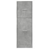  betonszürke szerelt fa patikaszekrény 40 x 41 x 118 cm