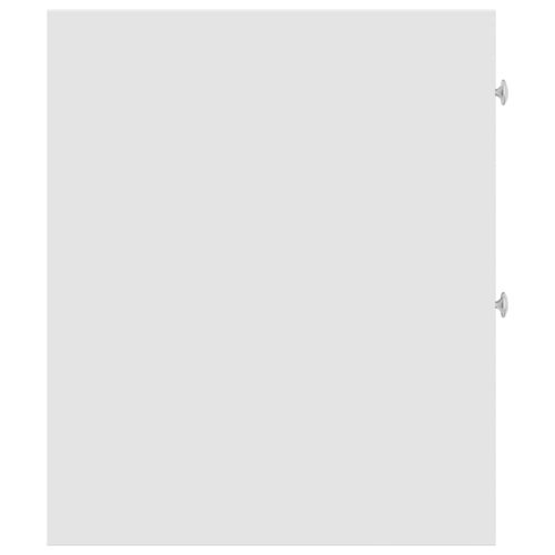  fehér szerelt fa keskeny fürdőszobaszekrény kerekekkel