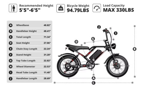 LoboGlorioso E-bike / E-kerékpár 1000W 48V S8