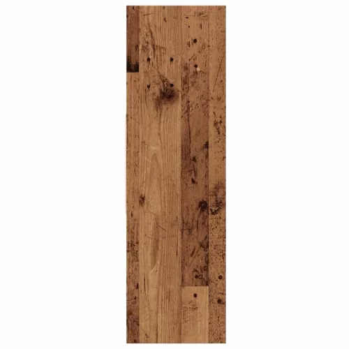  antik fa színű szerelt fa könyvszekrény 97,5 x 29,5 x 100 cm