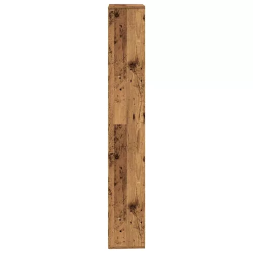  Könyves szekrény régi fa 157x24x160 cm gépelt fa