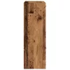  antik fa színű szerelt fa könyvespolc 60,5 x 30 x 90 cm