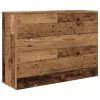  antik fa színű szerelt fa tálalószekrény 90x29,5x65 cm