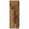  antik fa színű szerelt fa fiókos szekrény 60 x 36 x 103 cm