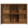  antik fa színű szerelt fa dohányzóasztal 102 x 55 x 42 cm