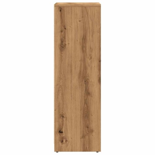  fürdőszobai szekrény kézműves tölgy 30x30x95 cm műszaki fa