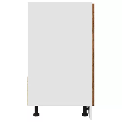  “Lyon” antik fa színű szerelt fa mosogató alsószekrény