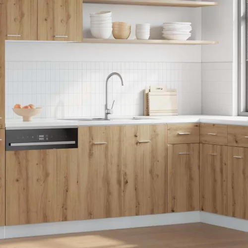  “Lyon” kézműves tölgy szerelt fa mosogató alsószekrény