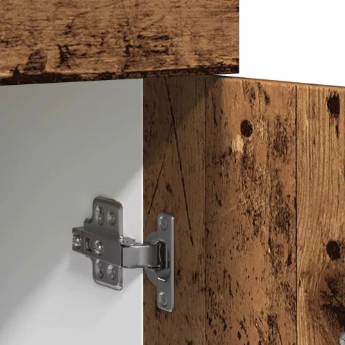  “Lyon” antik fa színű szerelt fa fiókos alsószekrény