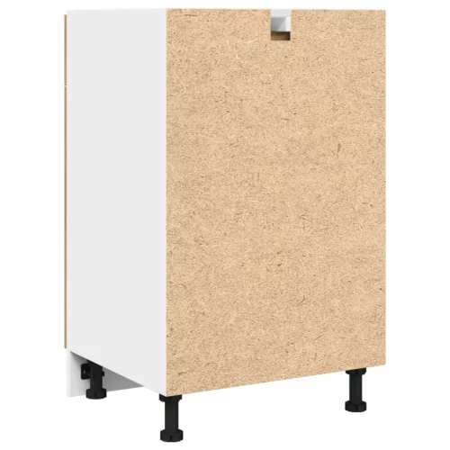  “Lyon” kézműves tölgyszínű szerelt fa fiókos alsószekrény