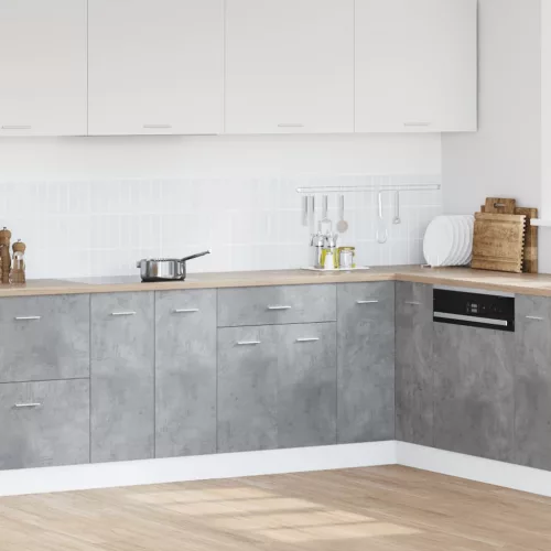  “Lyon” betonszürke szerelt fa fiókos alsószekrény