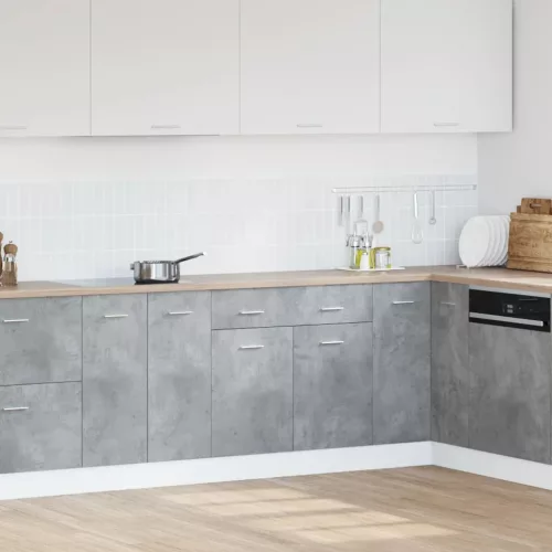  “Lyon” betonszürke szerelt fa fiókos alsószekrény