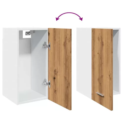  “Lyon” kézműves tölgy színű szerelt fa függőszekrény