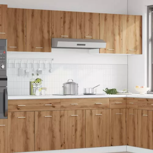  “Lyon” kézműves tölgy színű szerelt fa függőszekrény