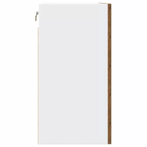  “Lyon” antik fa színű szerelt fa függőszekrény 80 x 31 x 60 cm