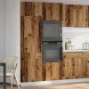  “Lyon” antik fa szerelt fa szekrény hűtőhöz 60 x 57 x 207 cm