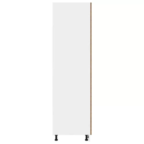  “Lyon” antik fa szerelt fa szekrény hűtőhöz 60 x 57 x 207 cm