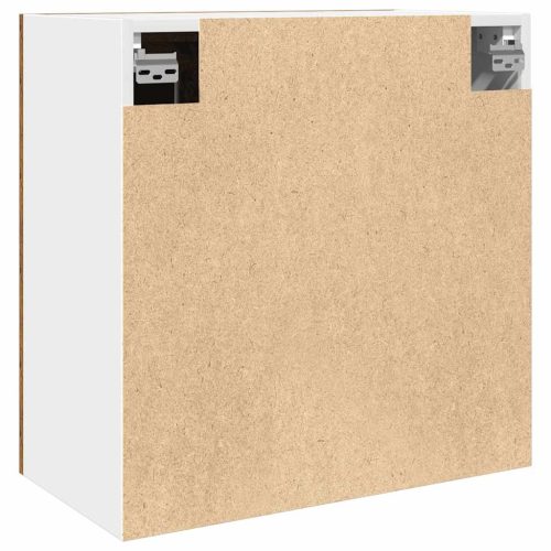  “Lyon” konyhai fali szekrény üvegajtóval régi fa 60x31x60 cm