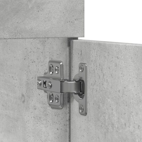  betonszürke szerelt fa mosdószekrény 80 x 38,5 x 46 cm