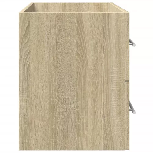  antik fa színű szerelt fa mosdószekrény 80 x 38,5 x 48 cm
