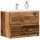  antik fa színű szerelt fa fürdőszobaszekrény 60 x 38,5 x 45 cm