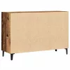  antik fa színű szerelt fa tálalószekrény 103,5 x 35 x 70 cm