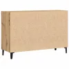  kézműves tölgy színű szerelt fa tálalószekrény 103,5x35x70 cm