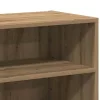  kézműves tölgy színű szerelt fa tálalószekrény 103,5x35x70 cm