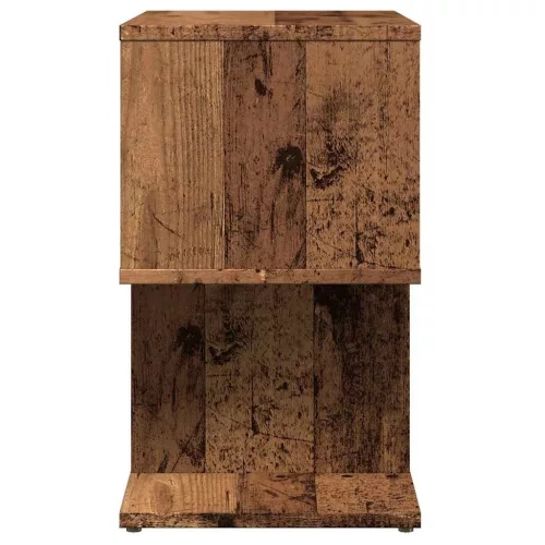 éjjeliszekrények 2 db Régi fa 50x30x51,5 cm Gépelt fa