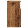  antik fa színű szerelt fa éjjeliszekrény 50 x 32 x 60 cm