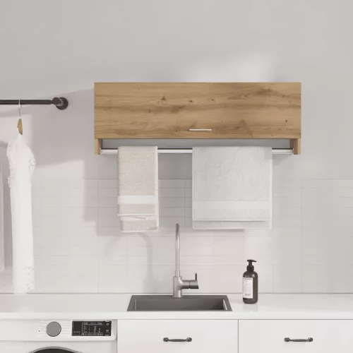  gardróbszekrény Artisan tölgy 100x32,5x35 cm Gépelt fa