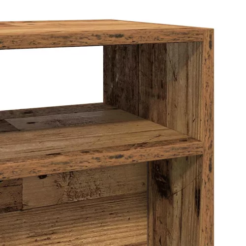  Konzolasztal régi fa 105x30x80 cm műszaki fa